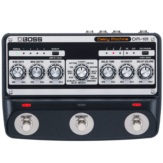 Boss DM-101 Stereo Analog Delay Machine Guitar Effects Pedal (DM101 DM 101)