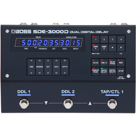 Boss SDE-3000D Dual Digital Delay Guitar Effect Pedal (SDE3000D SDE 3000D)