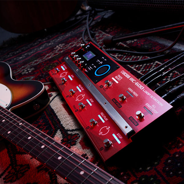 Boss RC-600 Loop Station Stereo Looper Guitar and Microphone Pedal (RC600)