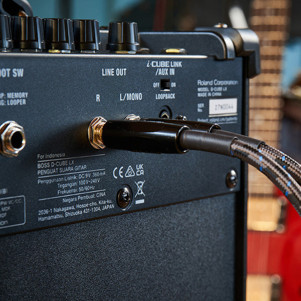 Boss DUAL CUBE LX 10 Watt 2 x 4 Inch Guitar Combo Amplifier with Amp Effect, USB and App