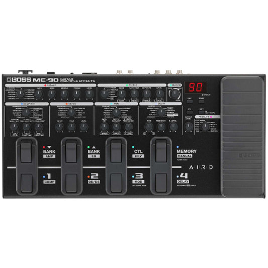 Boss ME-90 Guitar Multi Effect Pedal with Adapter and Gigbag (ME90 ME 90)