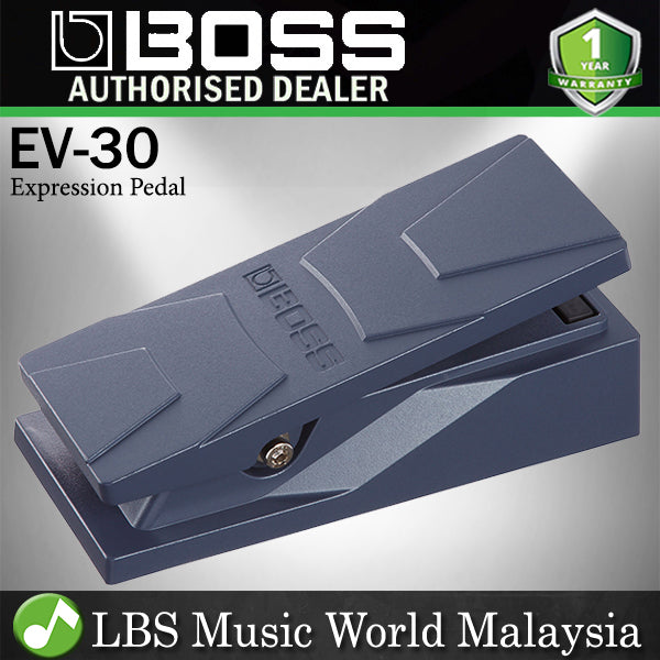 ev-30 dual expression pedal Boss EV-30 Dual Expression Pedal with 1/4" TRS Cable (EV30)