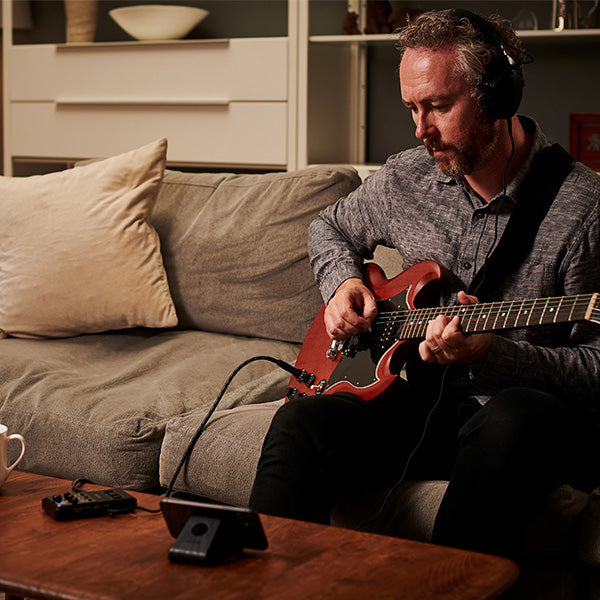 Boss Pocket GT Pocket Effects Processor Pedal with Rechargeable Guitar Amp Modeler with Bluetooth and USB