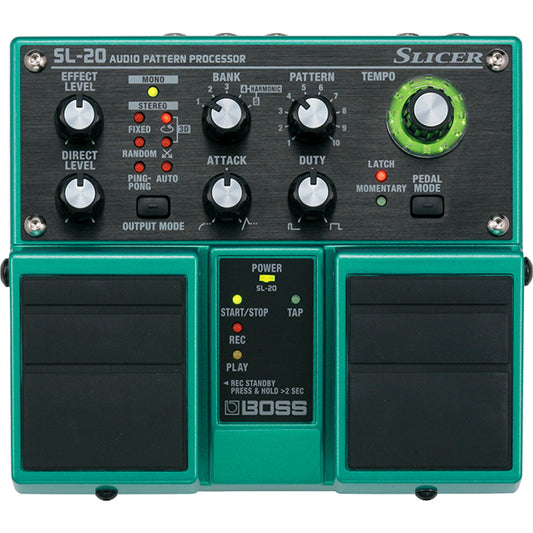 Boss SL-20 Slicer Audio Pattern Processor Effect Pedal for Electric Guitar (SL20 SL 20)