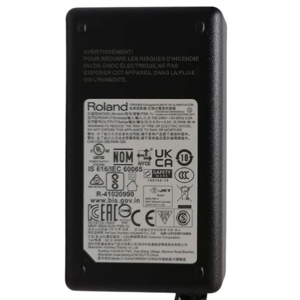 Roland PSB-230UK AC Adaptor For Boss and Katana Mini Power Supply (PSB230UK PSB1U)