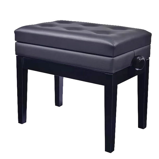 BSL HY-PJ007 Rubber Wood Adjustable Piano Bench (HYPJ007 HY PJ007)