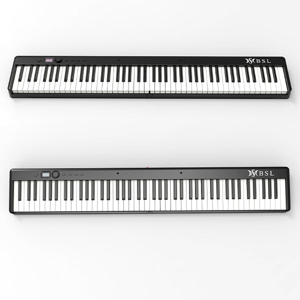 BSL BX-20 88 Keys Folding Piano Semi Weighted Keyboard with Bluetooth (BX20)