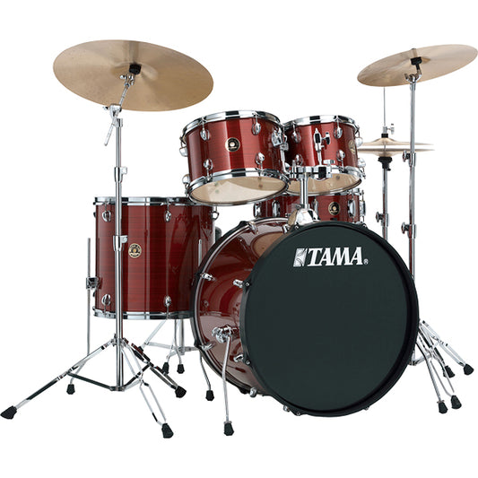 Tama Rhythm Mate 5 Piece Drum Set with BSL A Series Cymbals Set - 22 inch Bass Drum