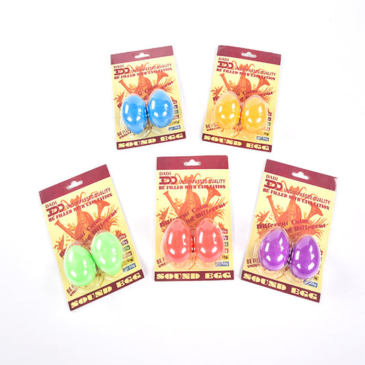BSL SE1 Egg Shaker Maracas Rattle Rustling Percussion Pair (Random Colour)