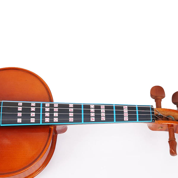 BSL Violin Finger Guide Sticker for Fingerboard or Fretboard Marker Label Chart (Full Size 4/4)
