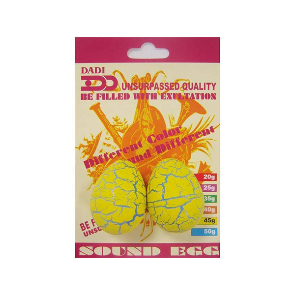 BSL SE5 Maracas Sound Egg Shaker Colorful Crackle Egg Percussion - Pair (Random Colour)