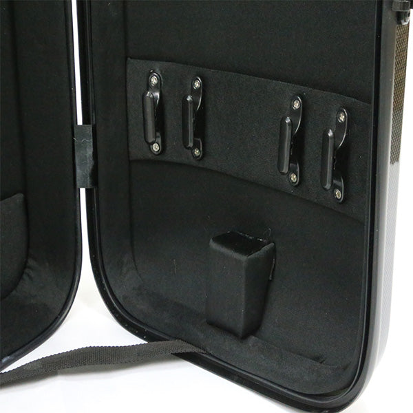 BSL Violin Hard Case Carbon Fiber Ultra Light Violin Bag With Humid Meter