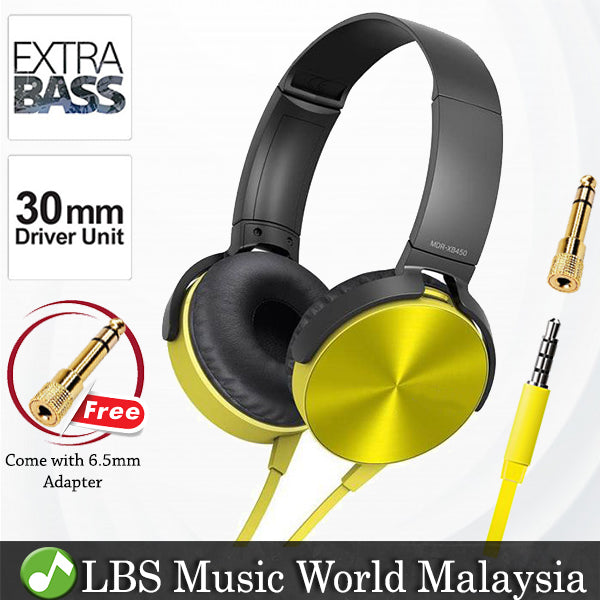 BSL MDR-XB450 Headphone Extra Bass Headphones Earphone (MDR-XB450AP MDR XB450)