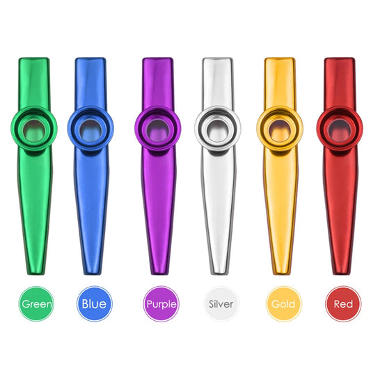 BSL KA1 Kazoo Mouth Flute Musical Instrument for All Ages - Random Colour