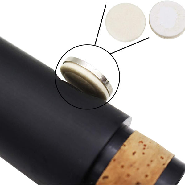 BSL Clarinet Replacement Pad 17 Pieces Durable for Standard Clarinet (17pcs)