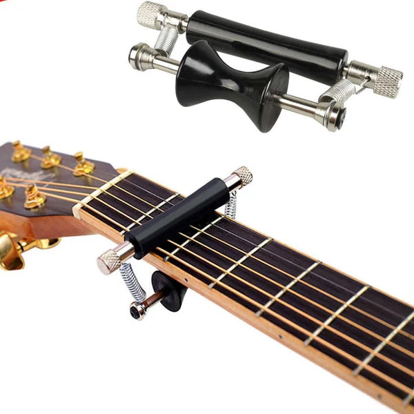 BSL Rolling Capo Sliding Adjustable Plastic Stainless Steel Capo for Acoustic and Electric Guitar