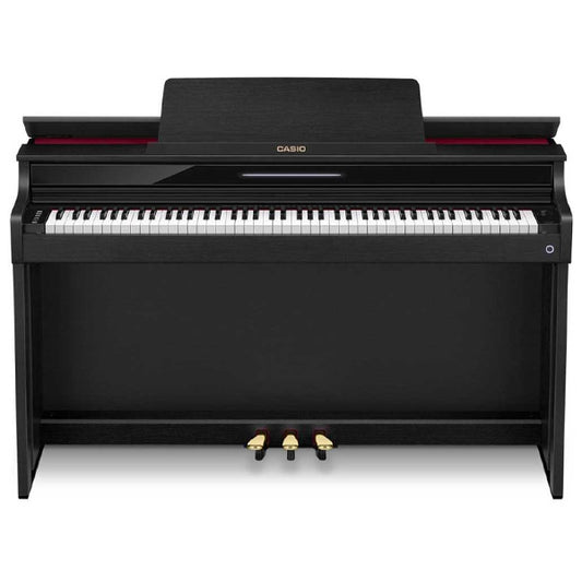 Casio AP-550 Celviano Digital Upright Piano with Bench - Black | White | Brown