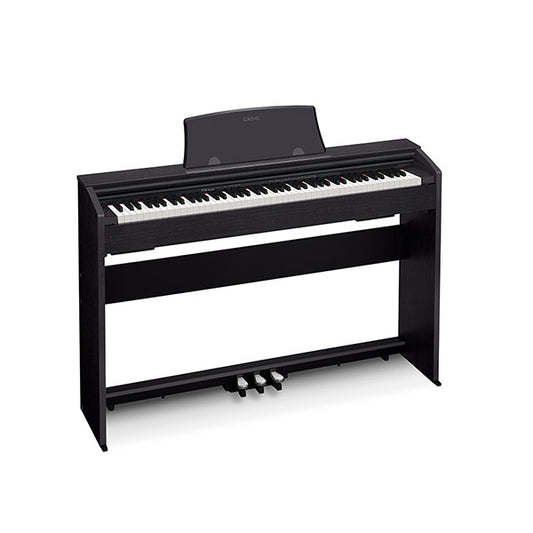 Casio PX-770 88 Key Digital Piano with Bench and Headphone -Black (PX770 / PX 770)