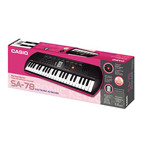 Casio SA-78 44 Key Portable Mini Keyboard Electronic Piano (SA78 SA 78)
