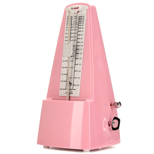 Cherub WSM-330 Analog Metronome Mechanical Timer Rhythm Pink For Piano Violin Guitar Drum (WSM330)
