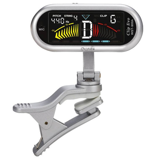 Cherub WST-900A Chromatic Clip On Tuner with Built in Mic and Piezo Sensor (WST900A WST 900A)