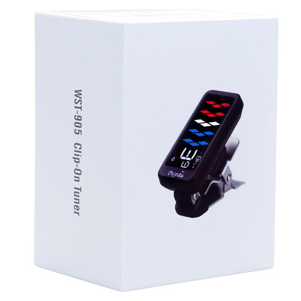 Cherub WST-905 Clip On Chromatic Tuner For Guitar, Bass, Ukulele (WST905 WST 905)