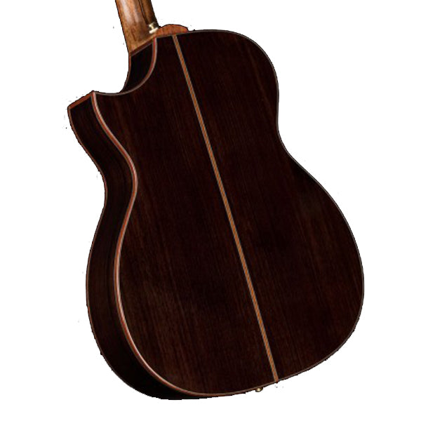 Cort Roselyn LE Limited Edition OM Full Solid Acoustic Electric Guitar with Bag - Natural Glossy