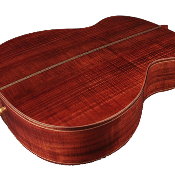Cort Abstract Limited Orchestra Full Solid Acoustic Electric Guitar with Case - Natural
