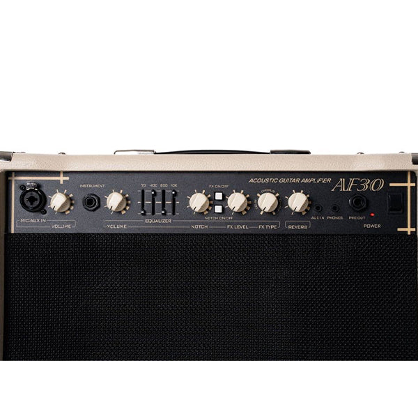 Cort AF30 30 Watt Acoustic Guitar Amplifier Combo Speaker Amp (AF 30)
