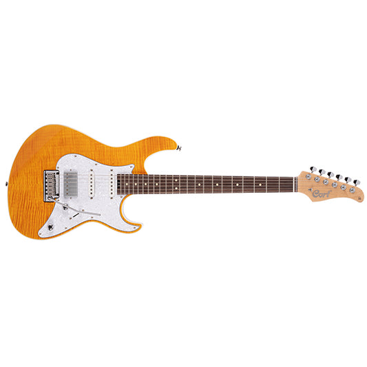 Cort G280 Select Alder Body Rosewood Fretboard Electric Guitar With Bag - Amber (G 280 AM)