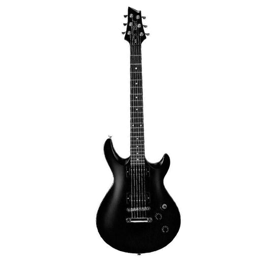 Cort M200 Double Cutaway Mahogany Powersound HH Pickup Black Electric Guitar (M 200)