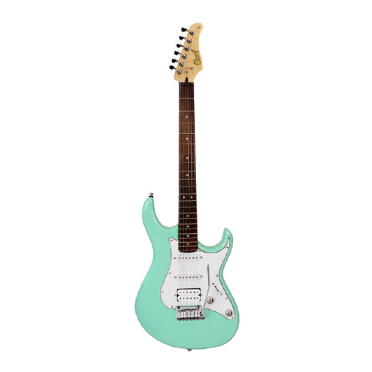 Cort G260CS Double Cutaway Bolt On Swamp Ash SSH Pickup Seafoam Green Electric Guitar (G 260CS)