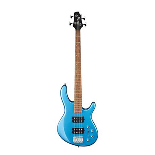 Cort Action HH4 4 String Double Cutaway Bolt On Meranti Tasman Light Blue Electric Bass Guitar