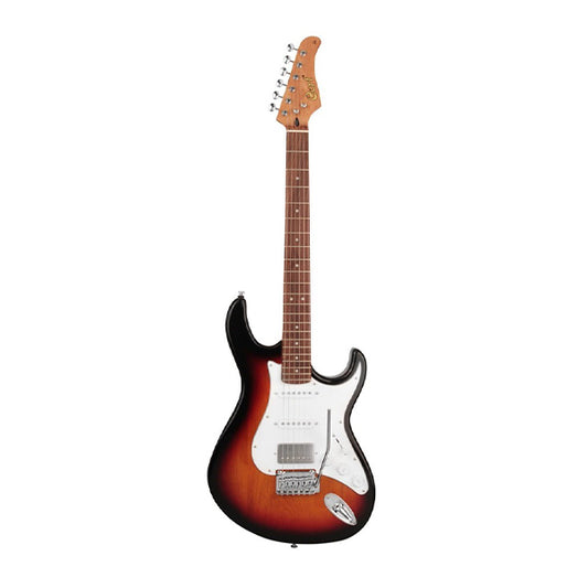 Cort G260CS Double Cutaway Bolt On Swamp Ash SSH Pickup 3 Tone Sunburst Electric Guitar (G 260CS)