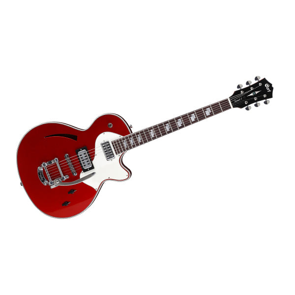Cort Sunset I Single Cutaway Chambered Mahogany Maple Top HHS Pickup Electric Guitar Candy Apple Red