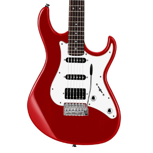 Cort G220 Double Cutaway Bolt On Basswood Powersound HSS Pickup Red Electric Guitar (G 220)