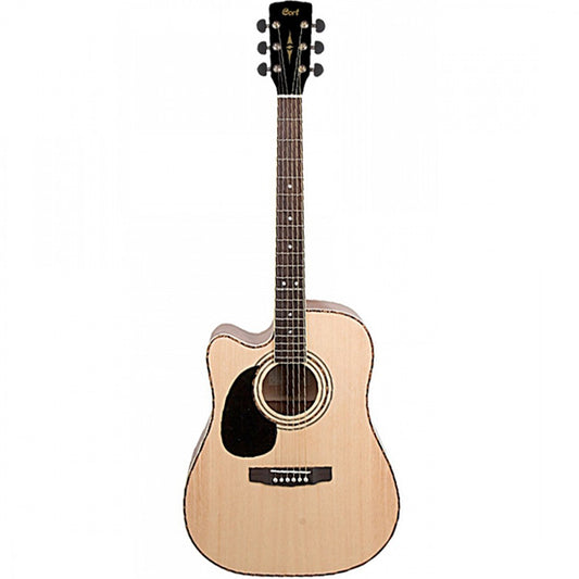 Cort AD880CE LH Dreadnought Cutaway Spruce Top Left Handed Acoustic Guitar (AD880CELH)
