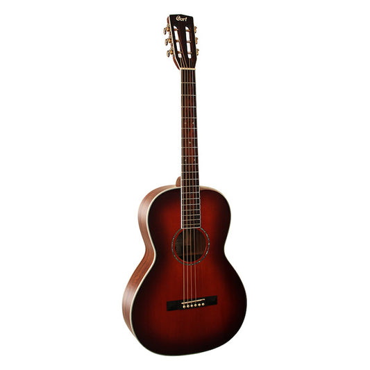 Cort L900P-PD Parlor Solid Cedar Top Acoustic Guitar (L900PPD L900P PD)