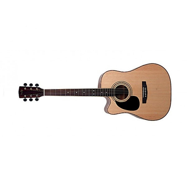 Cort AD880CE LH Dreadnought Cutaway Spruce Top Left Handed Acoustic Guitar (AD880CELH)