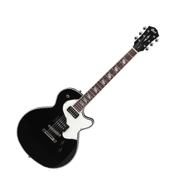 Cort Sunset I Single Cutaway Chambered Mahogany Maple Top HHS Pickup Electric Guitar Black