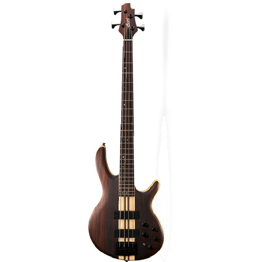 Cort A4 Ultra RWAS 4 String Double Cutaway Neck Thru Rosewood Electric Bass Guitar with Case