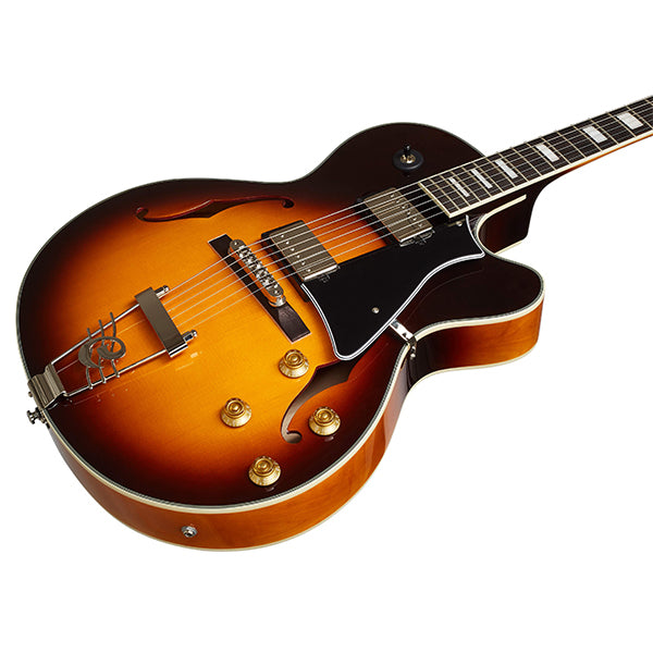 Cort Yorktown Set In Single Cutaway Spruce Top Classic Rocker HH Pickup Burst Electric Guitar