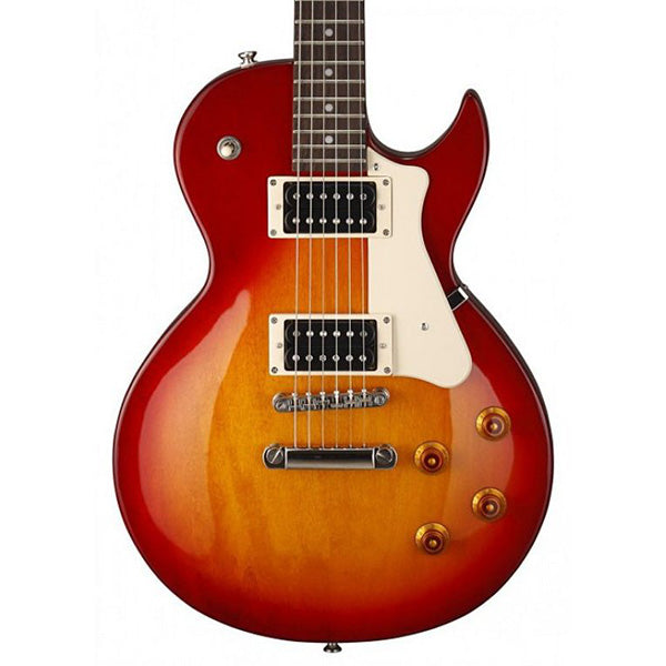 Cort CR100 Cutaway Mahogany Maple Top Powersound HH Pickup Electric Guitar (CR 100)