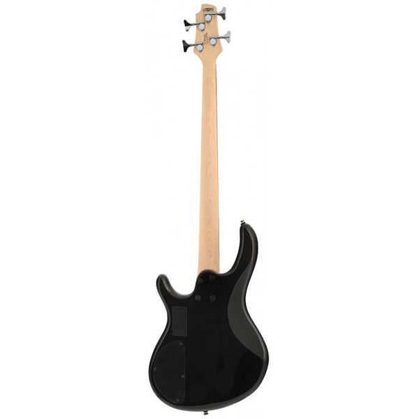 Cort Action Bass V Plus 4 String Double Cutaway Bolt On Poplar Black Electric Bass Guitar