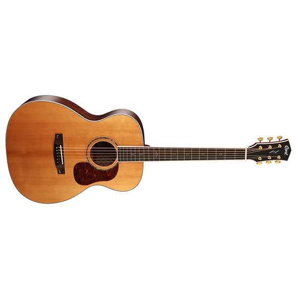 Cort Gold-O8 Orchestra Model Torrefied Solid Sitka Spruce Acoustic Guitar with Bag (GoldO8 Gold O8)