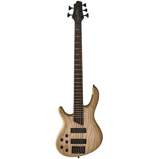 Cort B5LH 5 Strings Double Cutaway Bolt On Ash Body Left Handed Electric Bass Guitar (B5 LH)