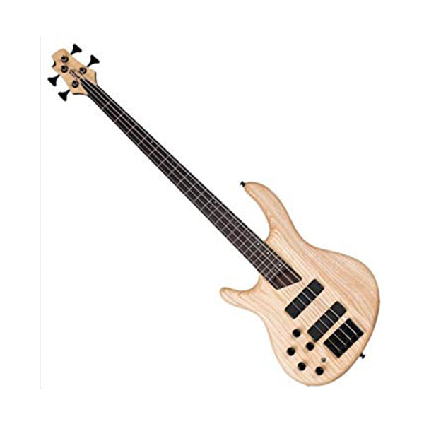 Cort B5 Plus AS LH 5 Strings Double Cutaway Bolt On Swamp Ash Left Handed Electric Bass Guitar