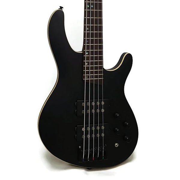 Cort C5H 5 String Double Cutaway Bolt On Mahogany Body Black Electric Bass Guitar (C 5H)