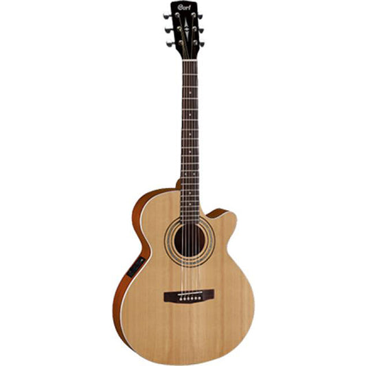 Cort SFX-ME Slim Body Depth Spruce Top Acoustic Guitar with Pickup Open Pore (SFXME SFX ME)
