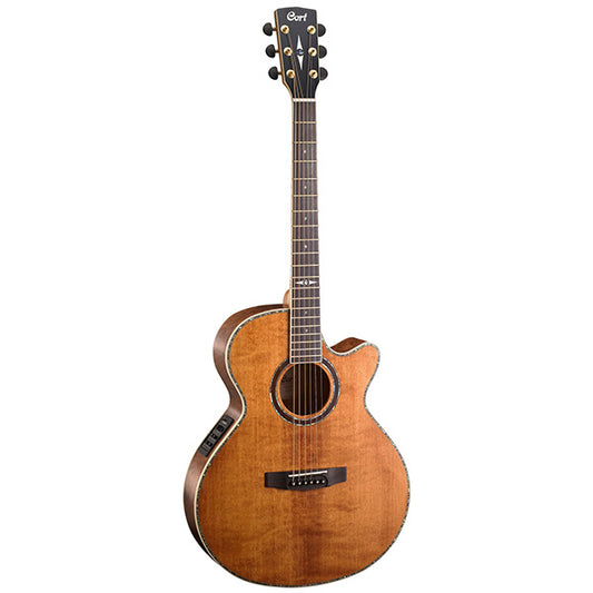 Cort SFX10 SFX Slim Body Depth Solid Engelmann Spruce Top Acoustic Guitar with Pickup (SFX 10)